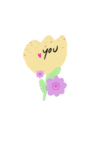 Smilink art flower artist flowers Sticker