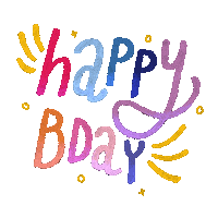 Happy Birthday Sticker by Qualcosa di Erre