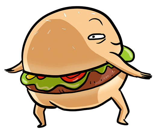 Food Porn Kiss Sticker
