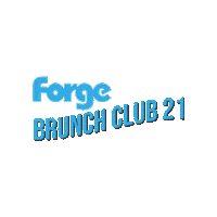 Brunchclub Sticker by Forge Motorsport