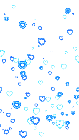 In Love Hearts Sticker
