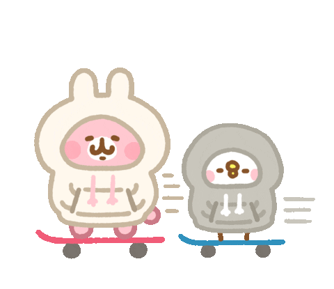 Skate Go Sticker by Kanahei