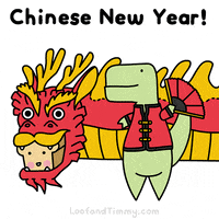 Celebrate Happy New Year GIF by Loof and Timmy