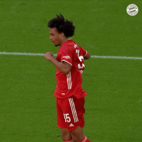 Celebration Goal GIF by FC Bayern Munich