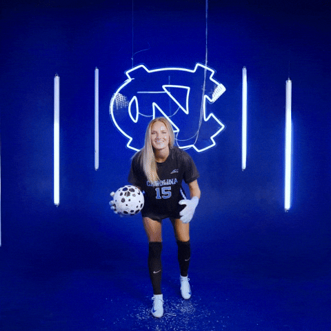 University Of North Carolina Soccer GIF by UNC Tar Heels