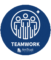 Core Values Teamwork Sticker by AmTrust Insurance