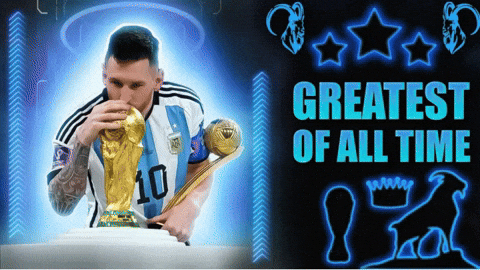 Greatest Of All Time Football GIF