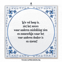 Storm Hoop GIF by Tegelspreuken.nl
