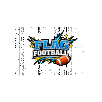 Flag Football Sticker