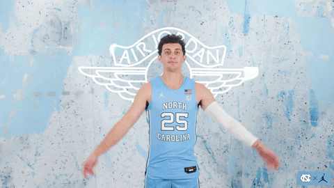 Excited Lets Go GIF by UNC Tar Heels