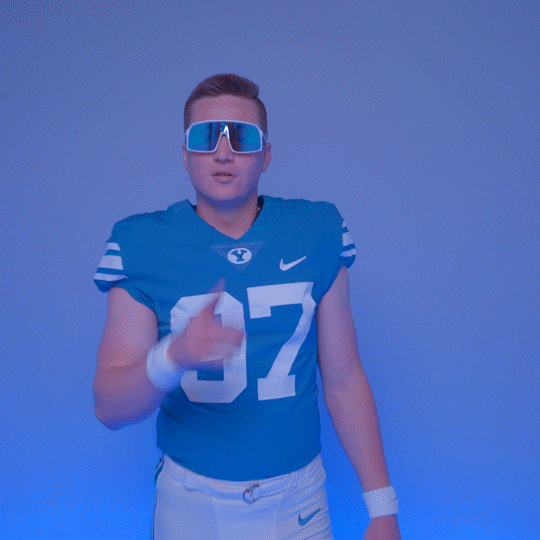 Byu Football Sport GIF by BYU Cougars