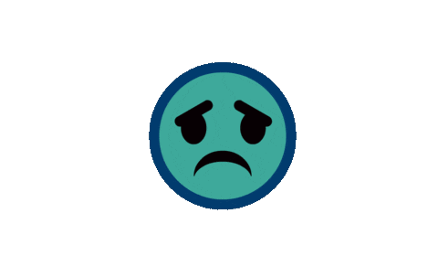 Sad Miss You Sticker by Positive Programming