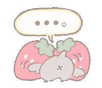 Strawberry どうしよう Sticker