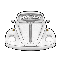 Bug Volkswagen Sticker by ImportWorx