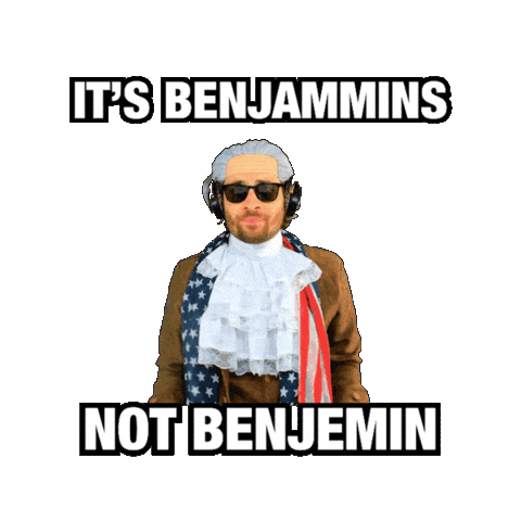 Benjamen Sticker