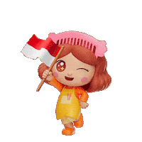 Merah Putih Indonesia Sticker by Sociolla