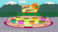 Cartman Rides Java Jam