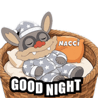 Tired Good Night Sticker