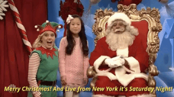 Merry Christmas Snl GIF by Saturday Night Live