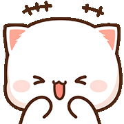Cat Laugh Sticker