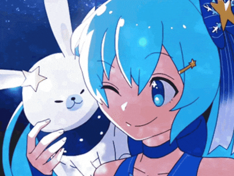 Hatsune Miku Nieve GIF