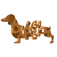 Dog Jump Sticker