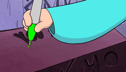 ink pen GIF
