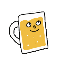 Beer 乾杯 Sticker