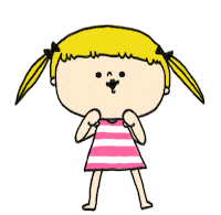mimolinxx happy heart girl mi-chan Sticker