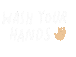 Wash Your Hands Sticker by Variety