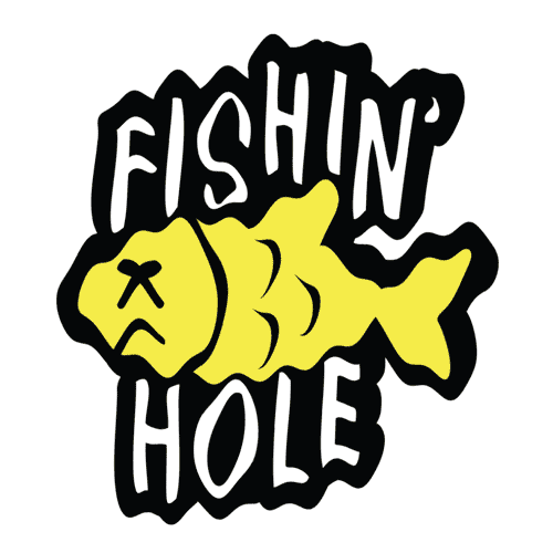 gone fishing fish Sticker by Mr. Mercedes