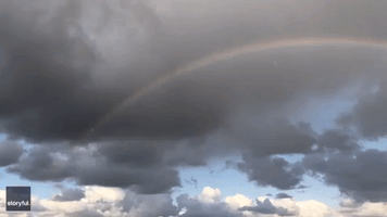 'Oh Man, It's Beautiful': Man Overjoyed After Finding 'End of Double Rainbow'