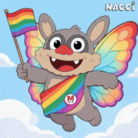 Rainbow Love GIF