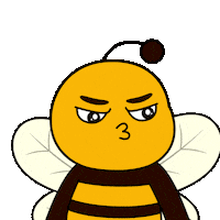 No Way Wtf Sticker by Plan Bee Studios