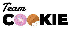 fatandweird cookie cookies team cookie fat and weird Sticker