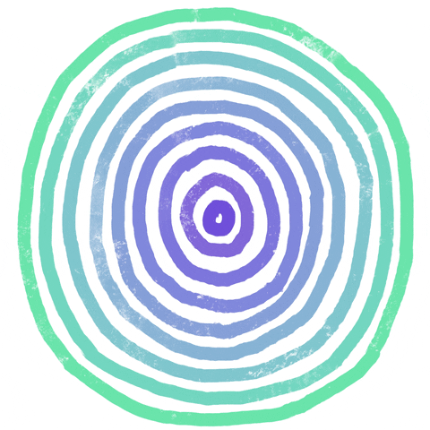 loop hypnotizing GIF by Julie Smith Schneider