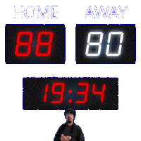 80 Away Sticker
