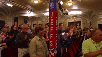 jeff daniels yes GIF by The Late Show With Stephen Colbert