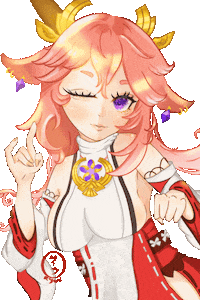 Girl Wink Sticker