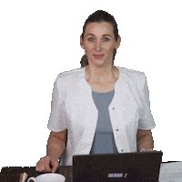 End Of Work Laptop Sticker by zweivorzwoelf