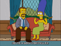 Talking Episode 15 GIF by The Simpsons