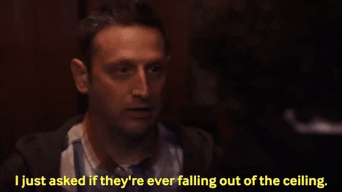 johnsnyder8140 giphygifmaker falling ghosts i think you should leave GIF