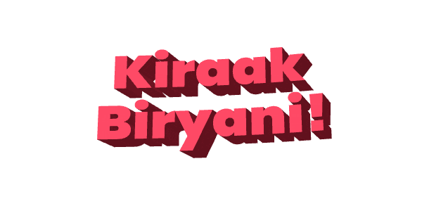Kiraak Biryani Sticker by Zomato