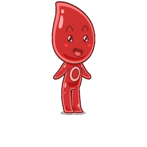 Blood O Sticker by CRI Valle del Tevere