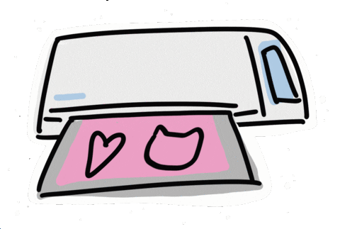 lisa_kreativ giphyupload heart lettering diy Sticker