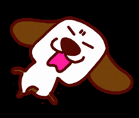 tinkygram dog noway dottie iwantit GIF