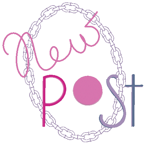 Pink New Post Sticker