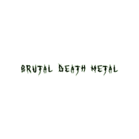 Death Metal Logo Sticker by MAGEFA