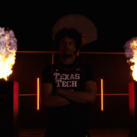 Eemeli Yalaho GIF by Texas Tech Basketball