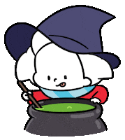 Halloween Witch Sticker by Ai and Aiko
